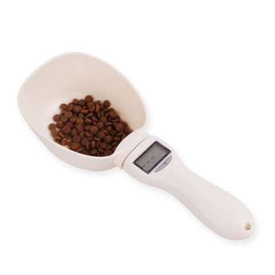 Weighing Function Measure Spoon Dog food shovel pet food scoop with scale