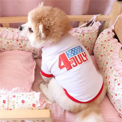 Independence Day Festival Pet Dog Cotton American Dog Cloth