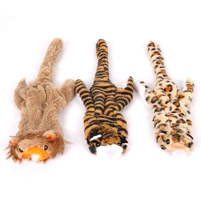 Wholesale Pet Plush Toy Puzzle Bite Resistant Dog Toy Teeth Cleaning Animal Modeling Toy