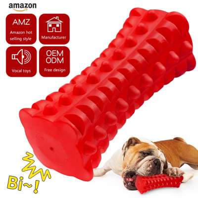 Amazon Hot Pet Supplies 2020 New Dog Training Rubber Molars Toys