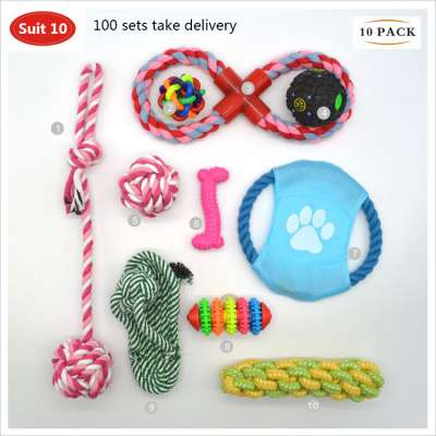 Amazon Hot Selling Dog Rope Toy Set Wholesale Chew Toys For Dogs