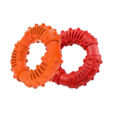 2020 Wholesale Dog Toy Safe Harmless Rubber Molar Ring Durable Chew Toy For Dog